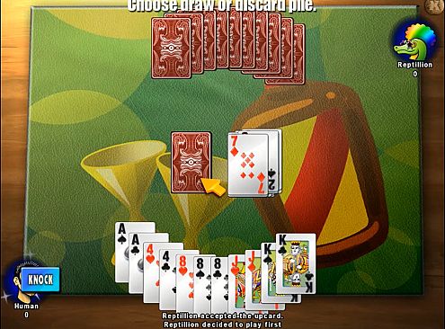 Classic Card Game Gin Rummy