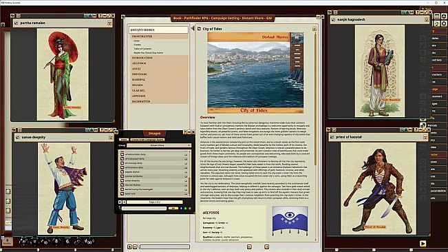 Fantasy Grounds - Pathfinder RPG - Campaign Setting: Distant Shores