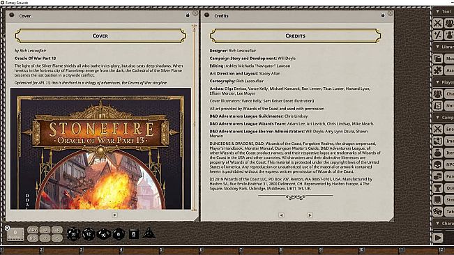 Fantasy Grounds - D&D Adventurers League EB-13 Stonefire