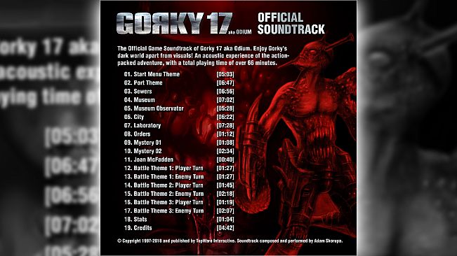 Gorky 17 - Soundtrack
