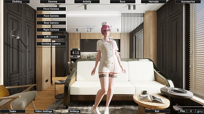 Virtual Girlfriend Lia - Nurse Suit