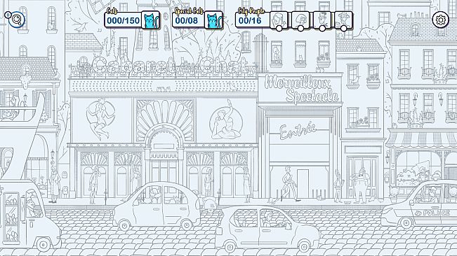 Hidden Cats in Paris