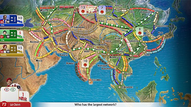 Ticket to Ride: Legendary Asia Expansion