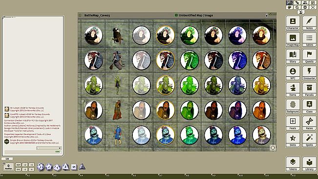 Fantasy Grounds - Strange Supernaturals, Volume 13 (Token Pack)