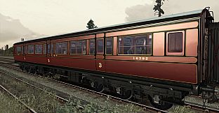 TS Marketplace: Caledonian Railway 65ft Grampian LMS Period 1 Coach Pack
