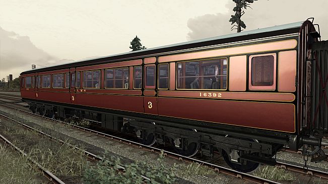 TS Marketplace: Caledonian Railway 65ft Grampian LMS Period 1 Coach Pack
