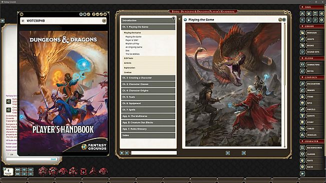 Fantasy Grounds - Dungeons & Dragons Player's Handbook