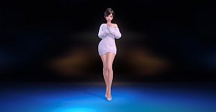 Angel Legion-DLC Off-Shoulder Sweater (White)