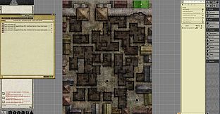 Fantasy Grounds - Pathfinder RPG - Pathfinder Flip-Mat - Classic Slum Quarter
