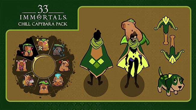 33 Immortals – Chill Capybara Pack