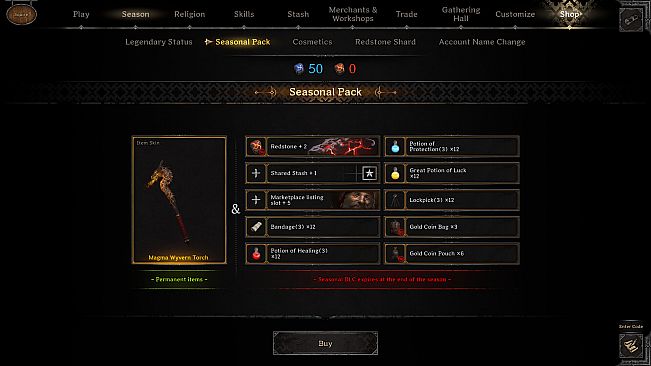 Dark and Darker - EAS10 Seasonal Pack