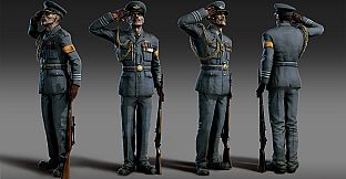Zombie Army 4: Zombie Gentleman Dress Uniform Character
