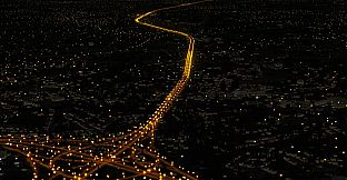 FSX Steam Edition: Night Environment Benelux Add-On