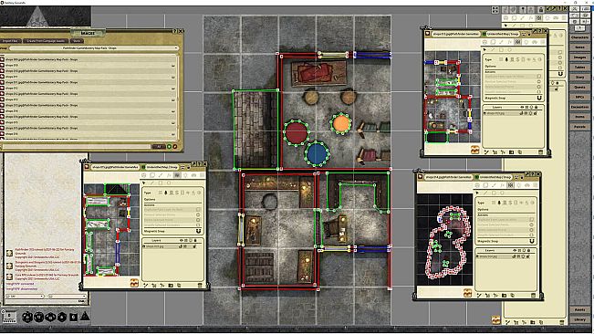 Fantasy Grounds - Pathfinder RPG - GameMastery Map Pack: Shops