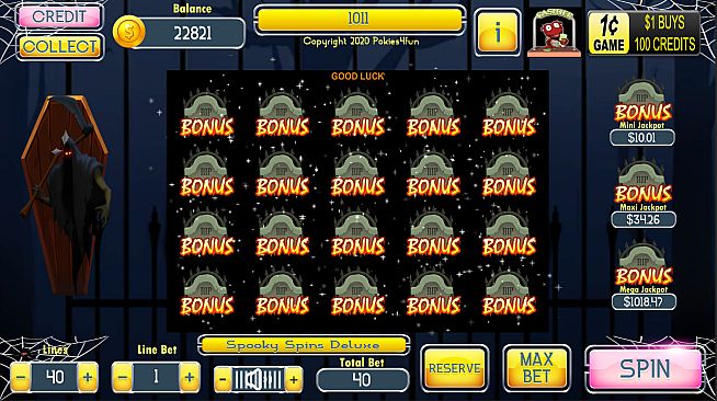 Spooky Spins Deluxe Steam Edition