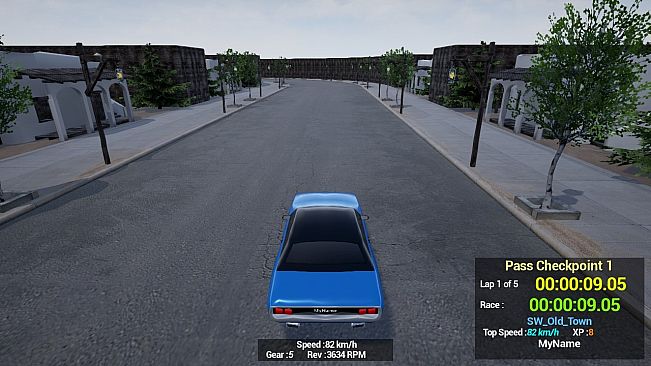 Maze Workout - Western Lost Solo Car Racer