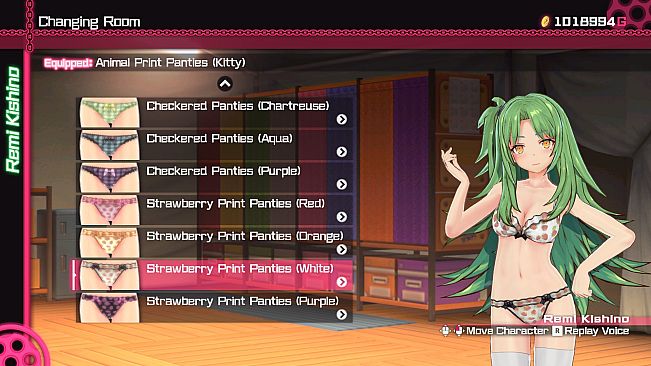 Bullet Girls Phantasia - Underwear Set: Strawberry Print