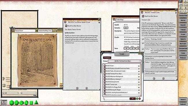 Fantasy Grounds - Pathfinder RPG - Pathfinder Bounty #6: The Road from Otari