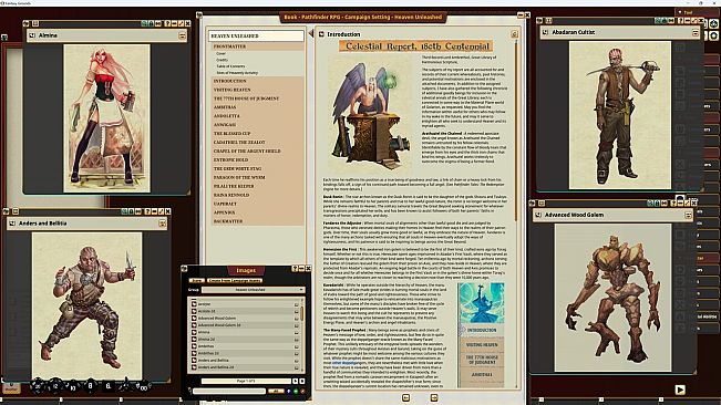 Fantasy Grounds - Pathfinder RPG - Campaign Setting - Heaven Unleashed