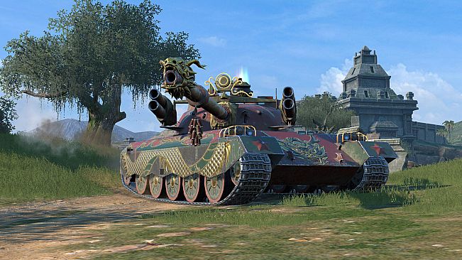 World of Tanks Blitz - WZ-122 TM Flamedragon Pack