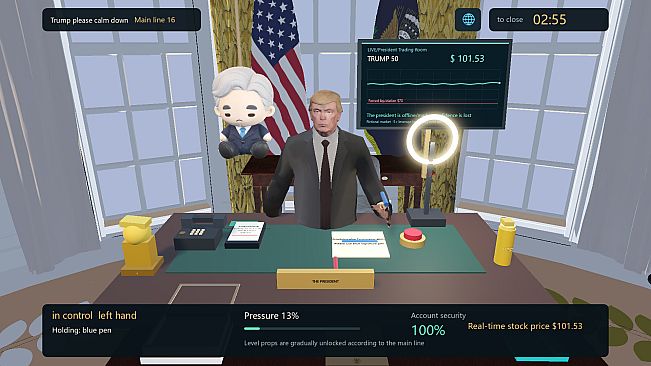 Trump please calm down