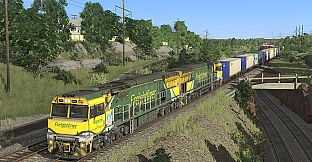 Trainz 2022 DLC - CFCLA, RailFirst, Freightliner GE C44aci Pack