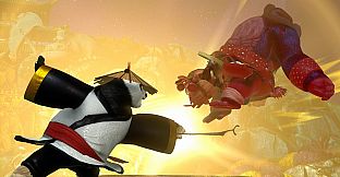 Kung Fu Panda: Warrior Po and Jombie Master Chicken