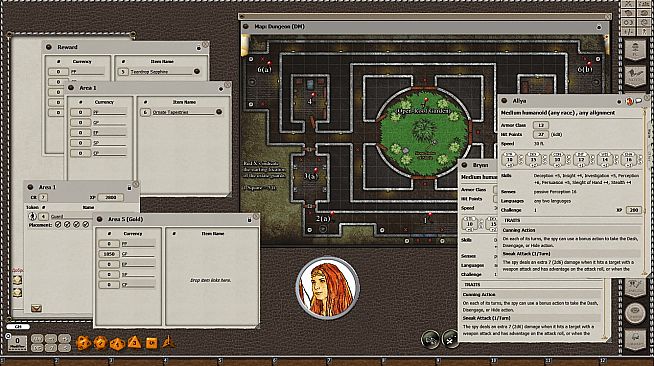 Fantasy Grounds - Mini-Dungeon #024: The Lapis Maiden of Serena Hortum (5E)
