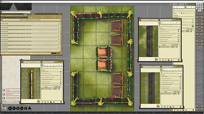 Fantasy Grounds - Pathfinder RPG - GameMastery Map Pack: Tournament