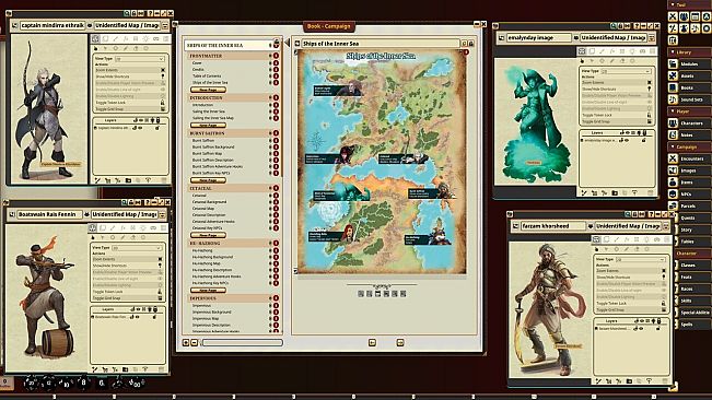 Fantasy Grounds - Pathfinder RPG - Campaign Setting: Ships of the Inner Sea