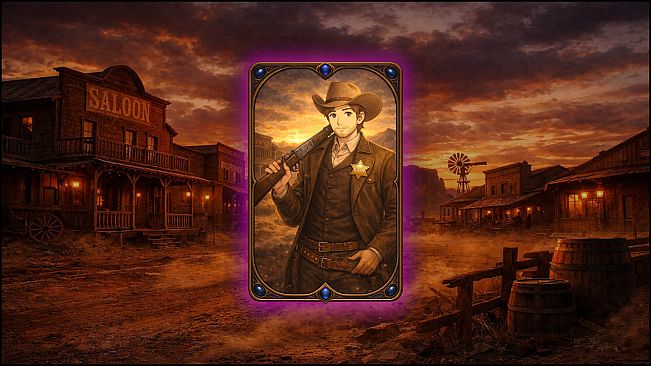 CardIdle: Rise of the Eight - Card Back Skins - Western Frontier