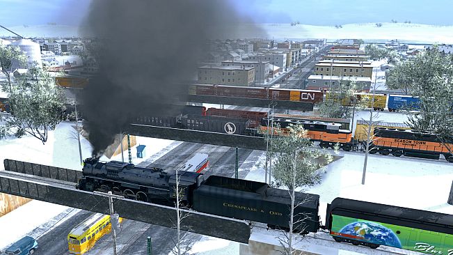 Trainz Plus DLC - Season Town Northern Rail Road Route