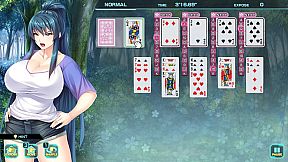 Pretty Girls Four Kings Solitaire