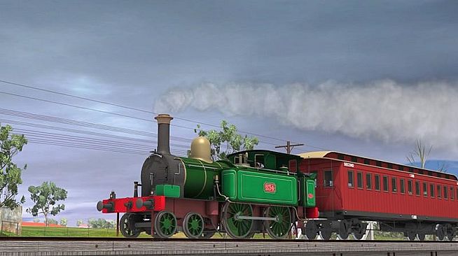 Trainz Plus DLC - VR M Class 4-4-0 - Early 2 Tone Green