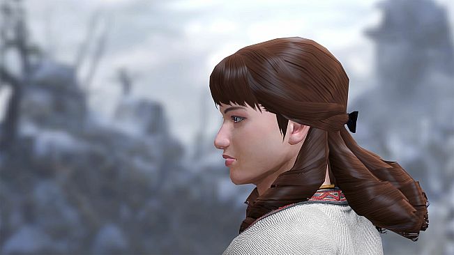Monster Hunter Rise - "Princess Curls" hairstyle