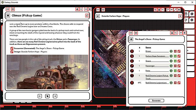 Fantasy Grounds - Cyberpunk RED - Tales of the RED: Hope Reborn