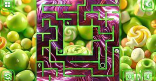 Sweetie Candy Maze: Green Apple