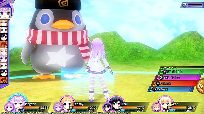 Hyperdimension Neptunia Re;Birth3 Giant Island