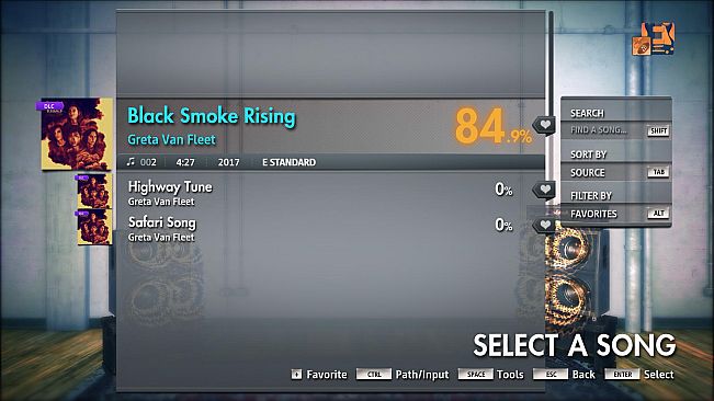 Rocksmith 2014 Edition – Remastered – Greta Van Fleet - “Black Smoke Rising”