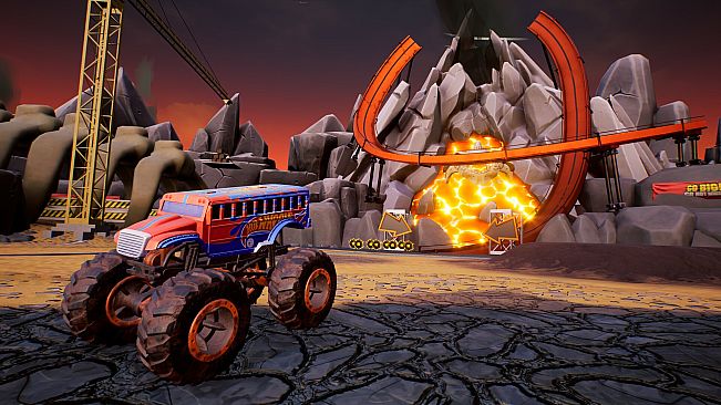Hot Wheels Monster Trucks: Stunt Mayhem - Treasure Hunt Pack