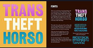 Trans Theft Horso Art-Book