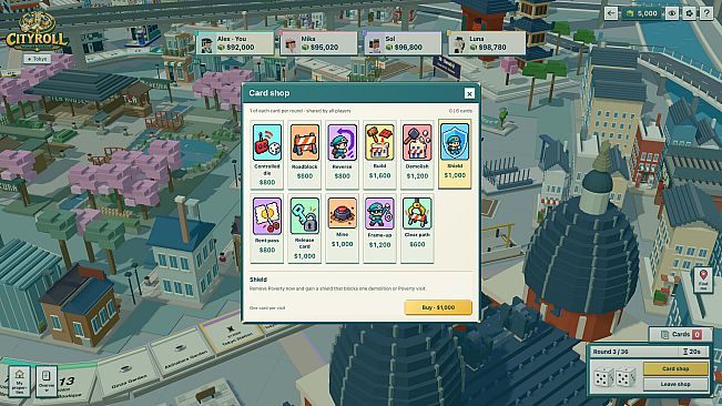 CityRoll: Property Board Game
