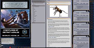 Fantasy Grounds - Foreven Worlds: Creatures of Distant Worlds