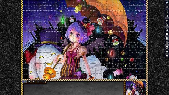 Pixel Puzzles Illustrations & Anime - Jigsaw Pack: Halloween