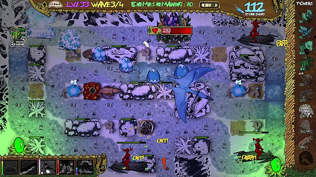 Dino V. Xeno - Tower Defense