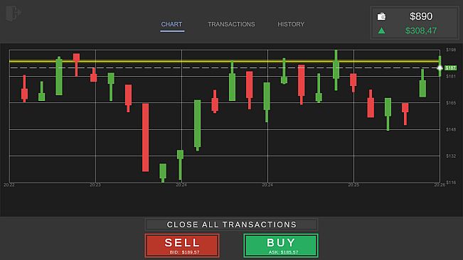 Idle Trading Simulator