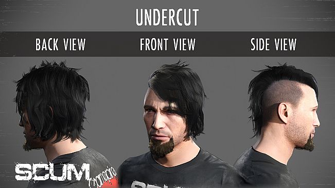SCUM Male Hair Pack