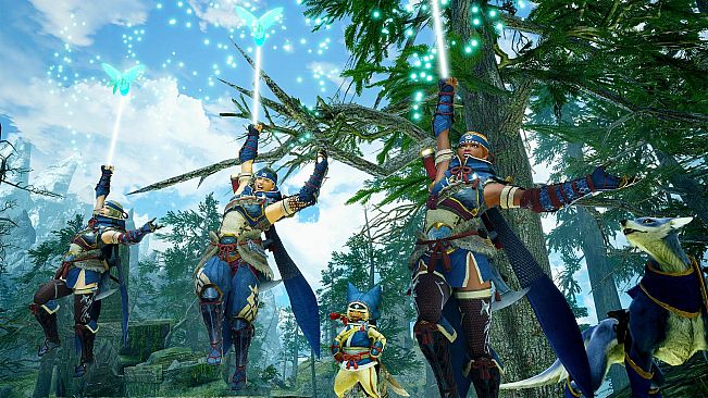 Monster Hunter Rise - "Wild & Elegant" gesture set