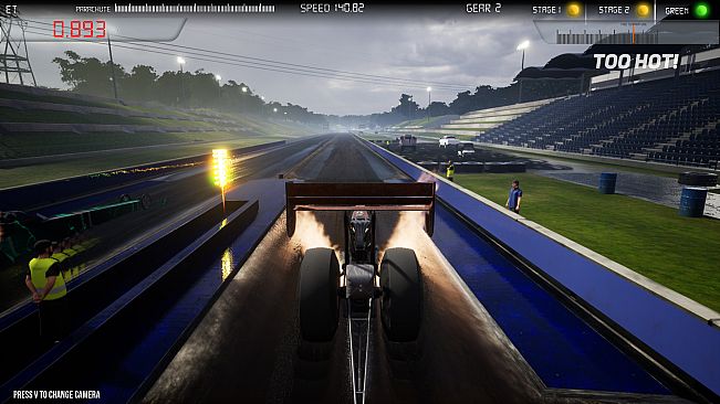 Drag Battle Top Fuel