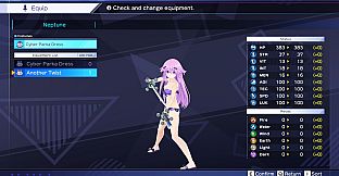 Neptunia Game Maker R:Evolution - Swimsuit Costume Set